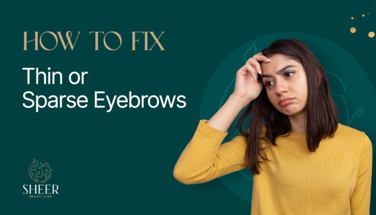 How to Fix Thin or Sparse Eyebrows